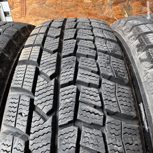 バリ山　アルミホイール付　WM02 155/65R13 スタッドレス　タイヤ　2020年製　13インチ