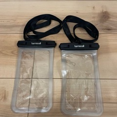 スマートフォン防水ケース2個セット
