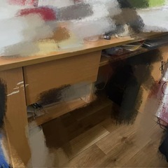 引き出し付きテーブル