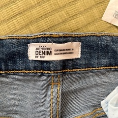 ZARA　デニム　レギンス の画像