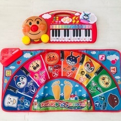 アンパンマンキーボードとリトミックマットのセット