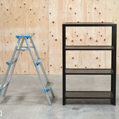【ヤ取2/19終了】≪zyt1875ジ≫ 松本民芸家具 飾り棚 4段 2尺巾 オープンシェルフ/オープンラック/朝鮮棚/茶棚/本棚/収納棚/古道具/中古家具/宮城県仙台市 70118-15の画像