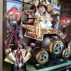 難あり　五月人形　大将飾の画像