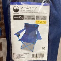 折りたたみ式　アームチェア　BBQ・キャンプ・レジャーにいかがで...