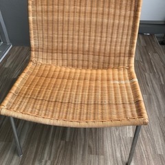 籐の椅子　2脚セット