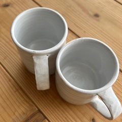 マグカップ　手作りの画像