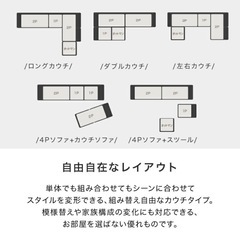 3人掛けソファの画像