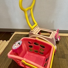 受け渡し先決定【おもちゃ】ミニーマウス　ショッピングカートの画像