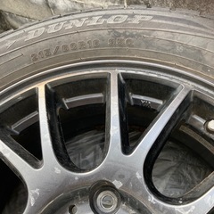 DUNLOP　純正ホイール付きスタッドレスタイヤの画像