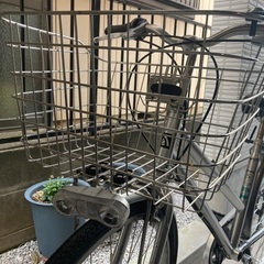 2024購入　シティサイクル自転車　ギア付き　あさひの画像