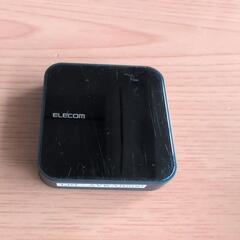 (お譲り先決定)ELECOM　Bluetoothオーディオレシーバー
