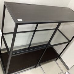 シェルフユニット VITTSJO　IKEA　ブラウン
