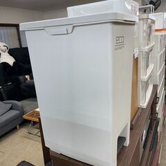 ゴミ箱　No.1239　ダストボックス　フットペダル付き　ペール　【リサイクルショップどりーむ荒田店】の画像