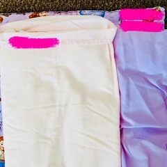 子ども用布団・枕セット ソフィア柄67cm x 120cm&イチゴ柄シーツ付きの画像