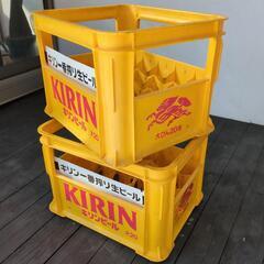 キリンビールケース２個セットの画像