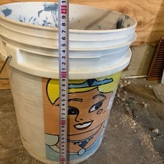 バケツ　直径約27〜30cm 高さ約37cmの画像