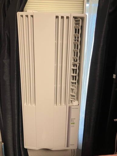 窓用エアコン2台