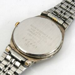 動作品 SEIKO ALBA URBAN クオーツ式腕時計 V701-6460 3針 ホワイトダイヤル レディース 25年2月電池交換 札幌市 清田区 平岡の画像