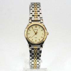 動作品 SEIKO ALBA URBAN クオーツ式腕時計 V701-6460 3針 ホワイトダイヤル レディース 25年2月電池交換 札幌市 清田区 平岡の画像