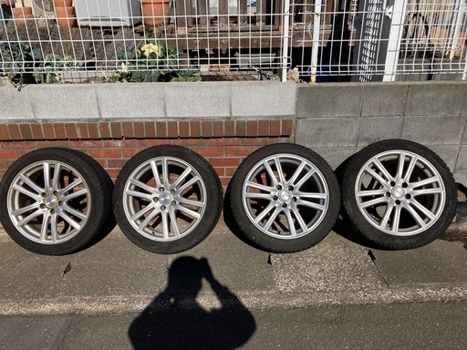 255/45 r18 ピレリ　ice zero ホイール付 　配送可能