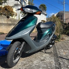 【原付50㏄バイク車体】タクト（TACT）2stスクーター実走行...