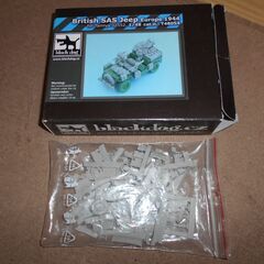 ブラックドッグ1/48 イギリス SASジープ ヨーロッパ 19...
