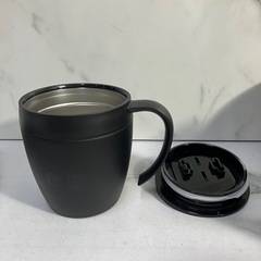 W2502-225 ユニクロ ステンレス製 マグカップ  温冷両用 中古美品の画像