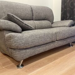 東京都文京区 NITORI/ニトリ 高級ソファ(二人掛け) 美品 (2020年購入)の画像