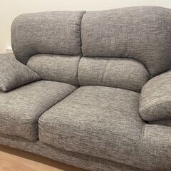 東京都文京区 NITORI/ニトリ 高級ソファ(二人掛け) 美品 (2020年購入)の画像