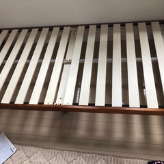 ニトリ　すのこベッドの画像