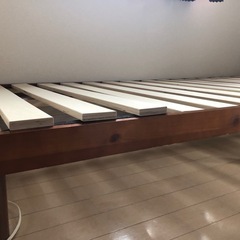 ニトリ　すのこベッドの画像