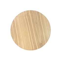 ジ0209-12 【美品】ニトリ　サイドテーブル ラウンズ(ナチュラル)の画像