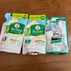 未使用詰め替えよう泡洗顔