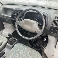 【ジモティ特価！！】H12　スズキ　キャリイトラック　KD三方開　4WD　走行4万キロ台　5速MT　車検R7年11月までの画像