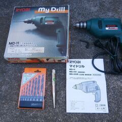 動作品 比較的キレイ RYOBI ドリル マイドリル MD-11...