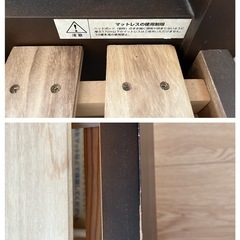 シングルベッドフレーム　の画像