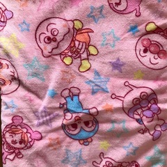 ぬいぐるみとブランケット ピンクの画像