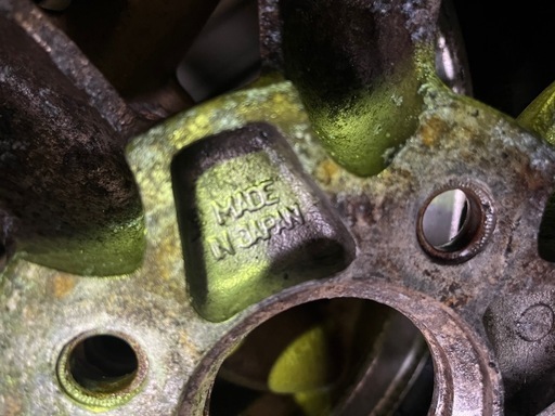 【売約済】希少 ホイール 12インチ フォーミュラーワン FORMULA-ONE 12×5J4穴 PCD114.3 +22