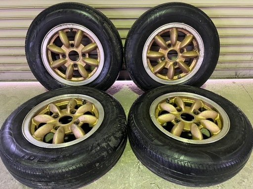 【売約済】希少 ホイール 12インチ フォーミュラーワン FORMULA-ONE 12×5J4穴 PCD114.3 +22