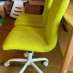 [取引完了]オフィスチェア　2脚セットの画像