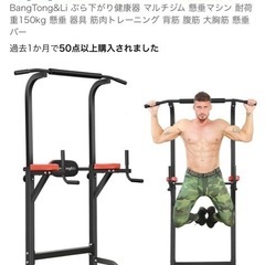 ぶら下がり健康器 マルチジム 懸垂マシン
の画像