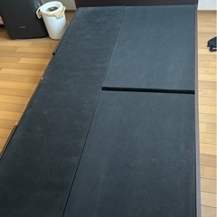 照明、 収納付き！シングルベッドの画像