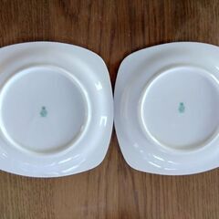 ミニプレート　器館　ペア　ケーキ皿の画像