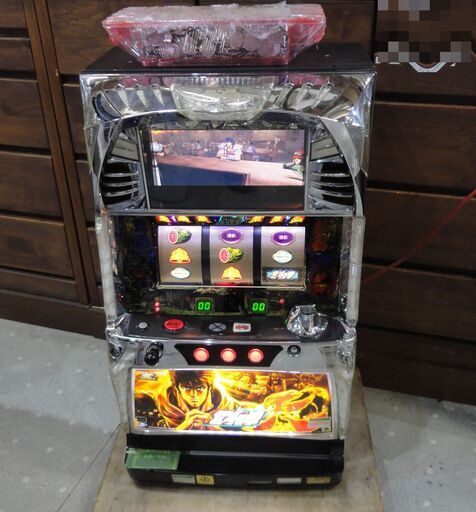 パチスロ スロット機 北斗の拳 天 動作品 北斗の拳30周年 マイスロ 【モノ市場東海店 33】