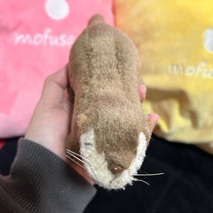 無料✨動物園コツメカワウソぬいぐるみの画像