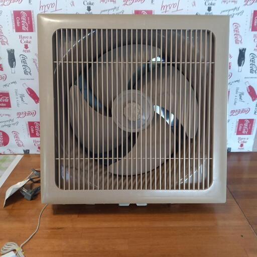 換気扇　30㎝ファン　シャッター付き