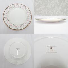 NIKKO (ニッコー) 食器 ファインボーンチャイナ victorian garden 中皿 小皿  スープ皿   花柄 3点セット 【キモノオフ野々市若松店】の画像