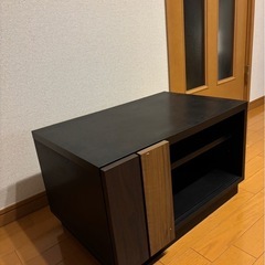 テレビ台　ブラックの画像