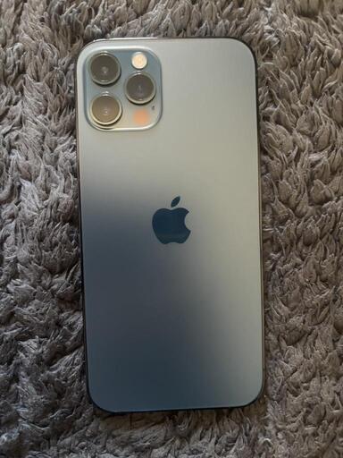 【美品】iPhone12pro 256G 本体パシフィックブルー