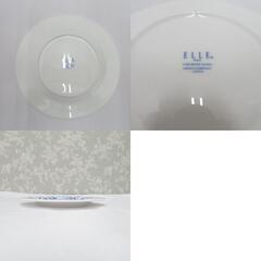 NIKKO (ニッコー) 食器 ELLE NIKKOコラボ ファインボーンチャイナ  ハート型大皿 ハート型小皿  丸小皿   3点セット 【キモノオフ野々市若松店】の画像